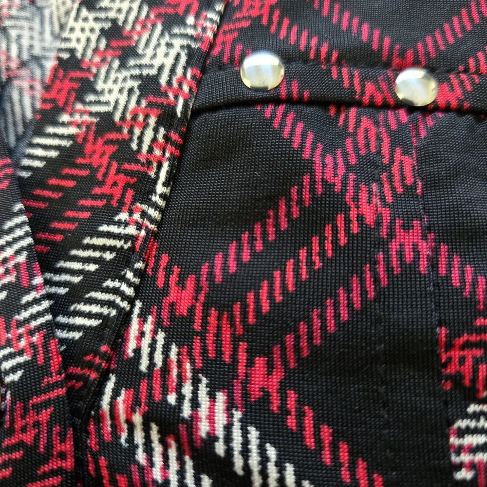 Ava & Grace Red Plaid Button-Up Blouse - Picture 3 of 7